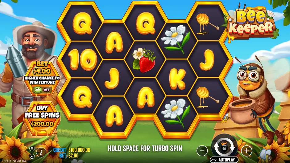 Captura del juego Bee Keeper