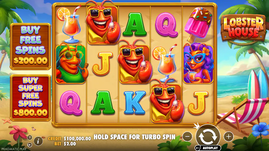 Captura del juego Lobster House