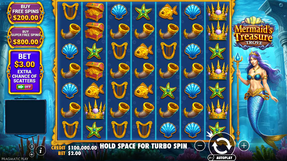 Captura del juego Mermaid’s Treasure Trove