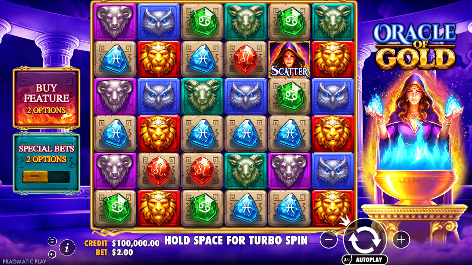 Captura del juego Oracle of Gold