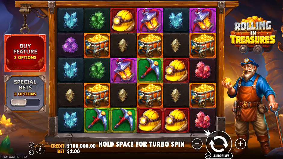 Captura del juego Rolling in Treasures