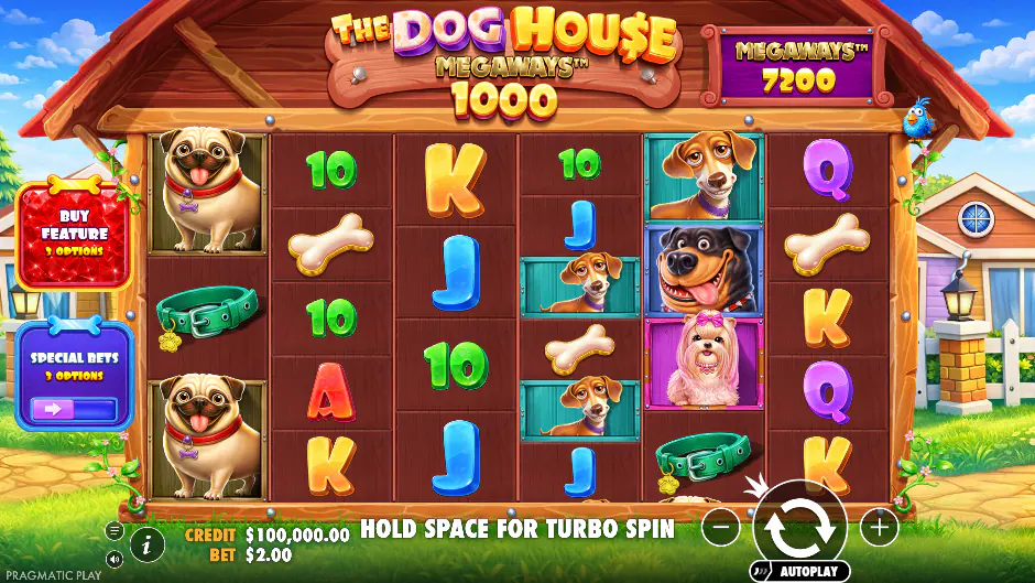 Captura del juego The Dog House Megaways 1000