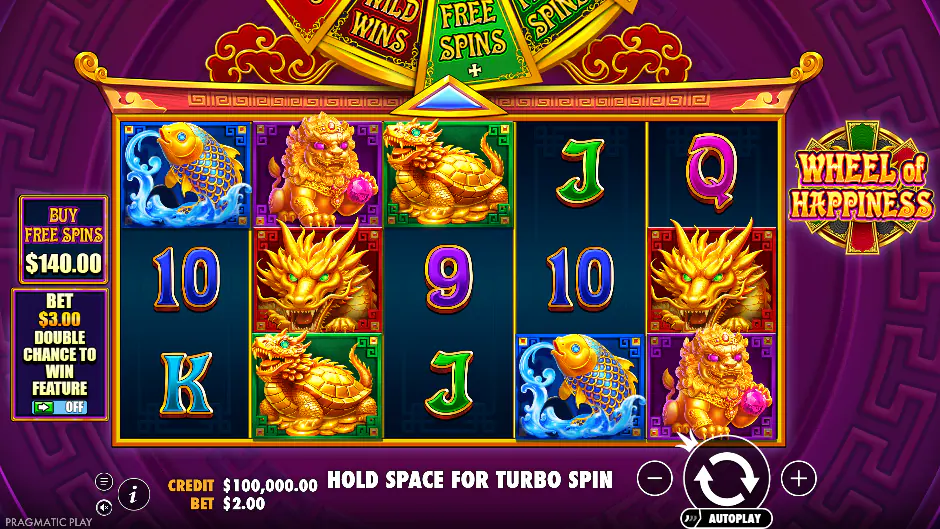 Captura del juego Wheel of Happiness