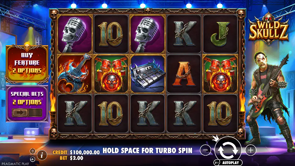 Captura del juego Wild Skullz